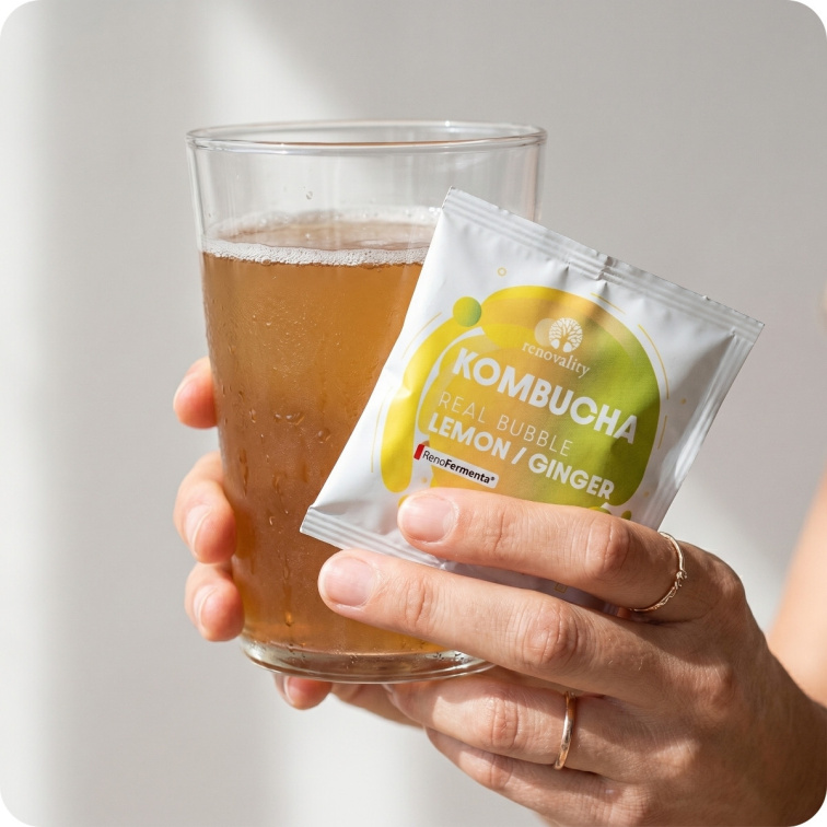 Kombucha Real Bubble Lemon/Ginger