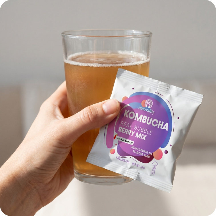 Kombucha Real Bubble Berry Mix