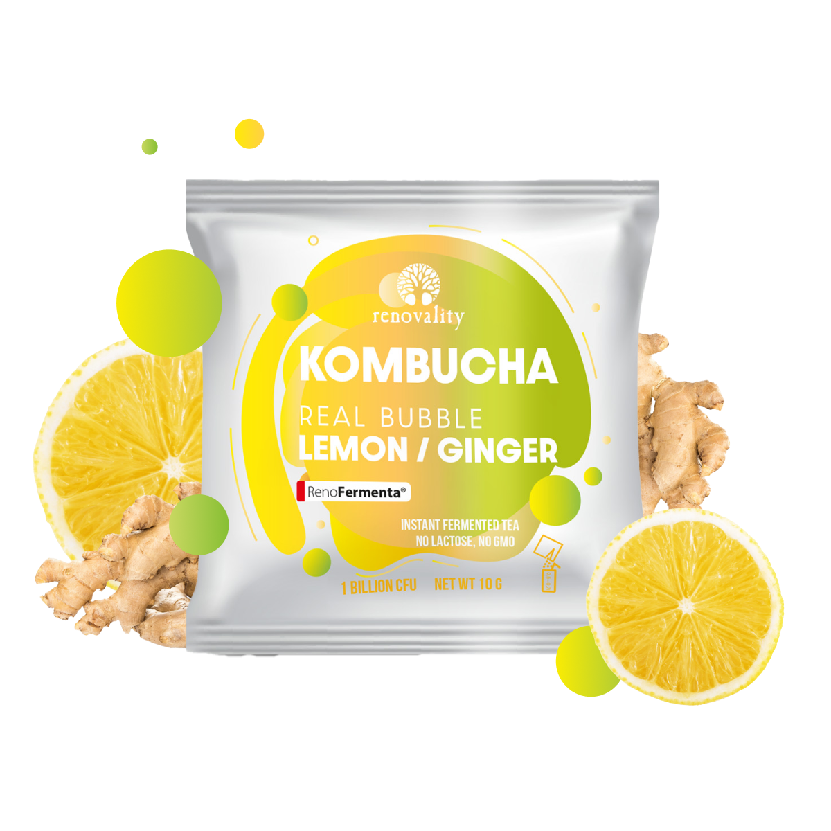 Kombucha Real Bubble Lemon/Ginger
