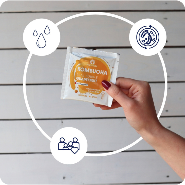 Kombucha Real Bubble Grapefruit